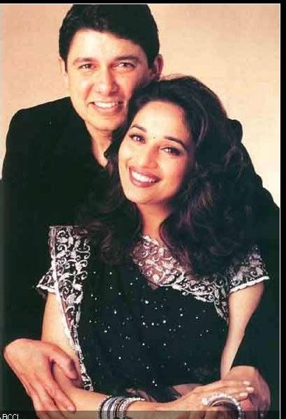 Madhuri Dixit with Husband Best Romantic Photos