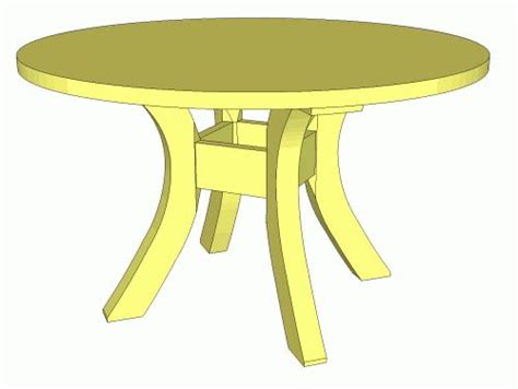 Round dining table plans | Unique round dining table, Dining table ...