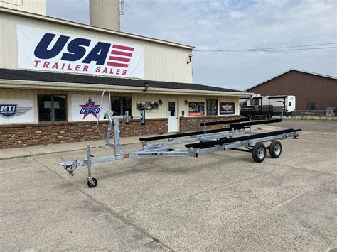 New 2024 GENESIS TRAILERS 20ft Bunk Style w/Electric Brakes Boat ...