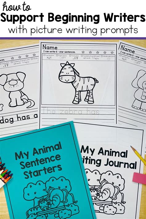 3 ways to use picture writing prompts for kindergarten – Artofit