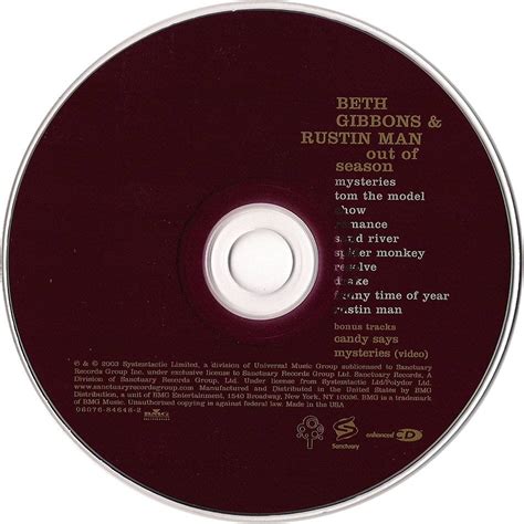 Beth Gibbons & Rustin Man - Out Of Season (2002) US Edition 2003 [Re-Up ...