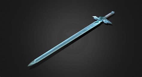 "Blue Rose Sword" from Sword-Art-Online - DownloadFree3D.com