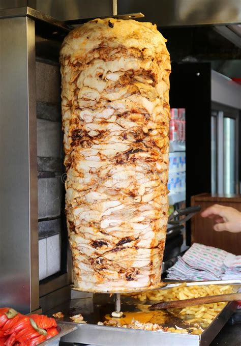 Turkish Chicken Doner Kebab stock image | Chicken doner, Kebab, Turkish chicken