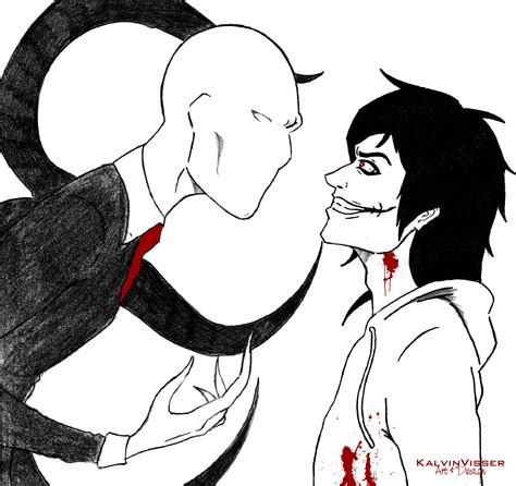 Slenderman vs Jeff the Killer by JustKalvin on DeviantArt