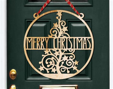 Christmas Door Sign Christmas Door Hanger Christmas Decor - Etsy