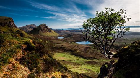 Scotland Trees Mountains Lake, HD Nature, 4k Wallpapers, Images ...