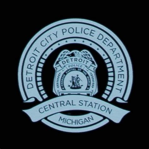 "Detroit Police Department Logo- Blue and Black" by shinichick39 ...