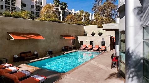 Los Angeles Hotel Pool and Fitness Center Hotel Angeleno