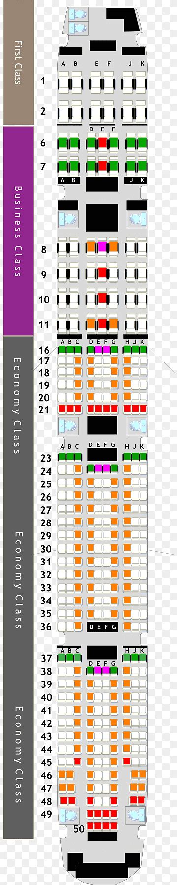 Boeing 777 300er Seating Chart Thai Airways - My Bios