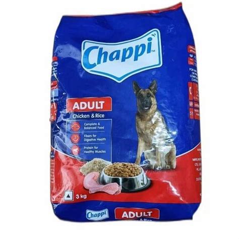 Chappi Chicken Rice Adult Dog Food at Rs 510/kg | Dog Food in Thane | ID: 26247097288