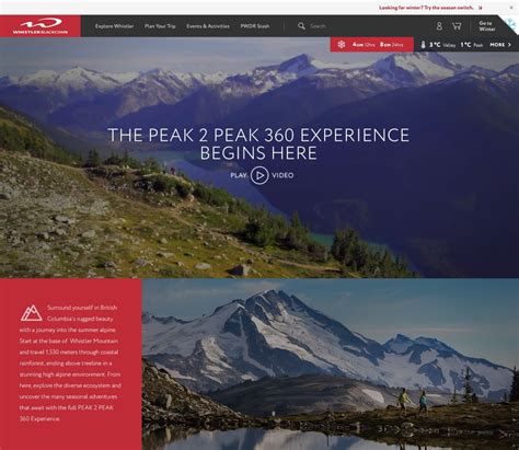 Whistler Blackcomb Summer 2015 for Origin Design on Behance