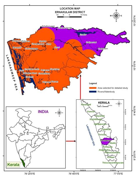 Study Area -Ernakulam District | Download Scientific Diagram