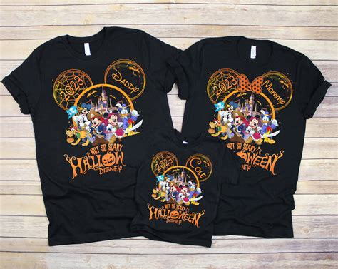 Disney Halloween Family Shirt, Halloween T-Shirt, Family Halloween Shirts, Matching Family ...