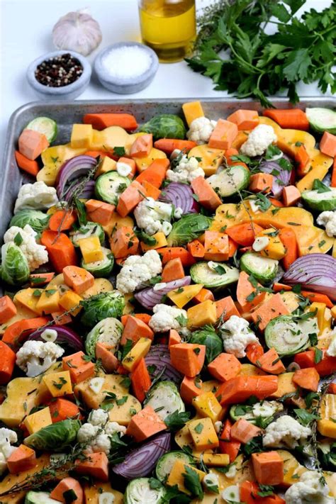 Roasted Fall Vegetables Recipe - Vegan in the Freezer