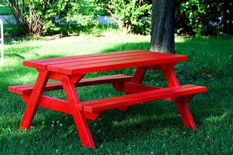 21 Wooden Picnic Tables: Plans and Instructions | Guide Patterns