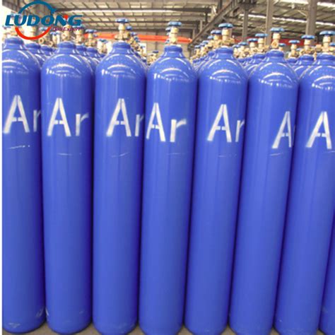 6m3 40L 150bar Pressure Argon Gas Cylinder - 40L Gas Cylinder and Argon ...