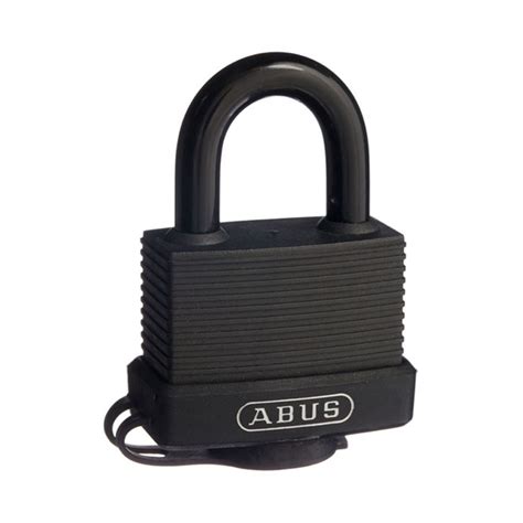 ABUS 7045KA11 Weatherproof Padlock Outdoor Marine Grade Black Keyed Alike 4003318231452 | eBay