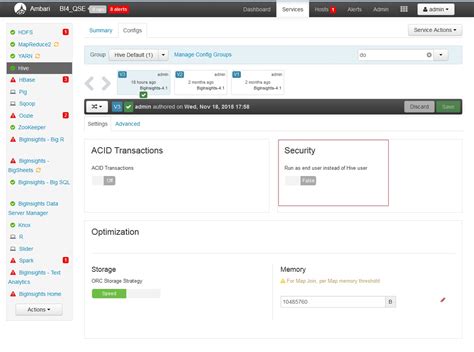 Big Data Analytics: Creating Ambari Hive Views in IBM Open Platform