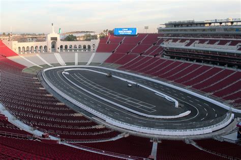 NASCAR is Racing in Los Angeles Memorial Coliseum Tonight—Here's Why That's a Big Deal