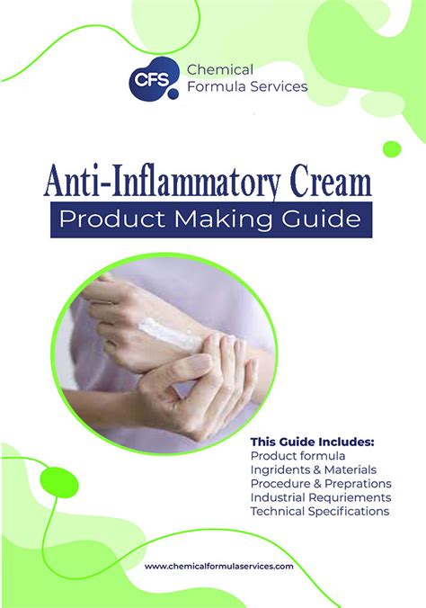 Anti-Inflammatory Cream - At - 1 Chemical Formula Services