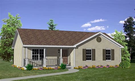 Ranch Style House Plan - 3 Beds 2 Baths 1200 Sq/Ft Plan #116-242 ...