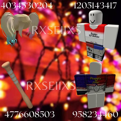 Bloxburg Costumes