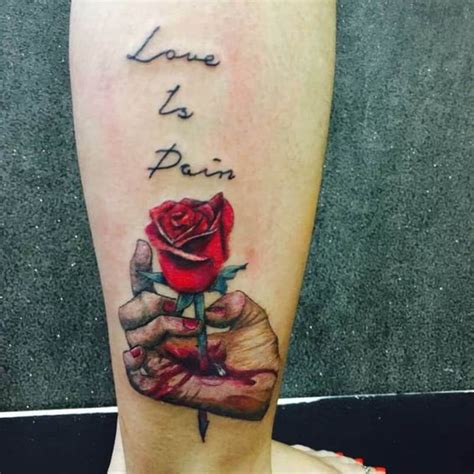 Love Is Pain Tattoo Ideas