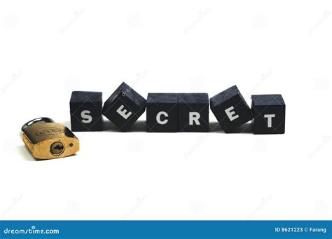 Can you keep a secret? stock image. Image of locked, industry - 8621223