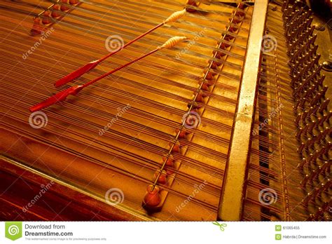 Cimbalom String Music Instrument Stock Image - Image of folk, gold ...