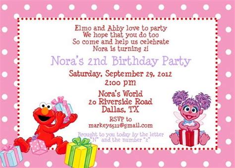 Elmo Birthday Invitations Ideas – Bagvania FREE Printable Invitation Template