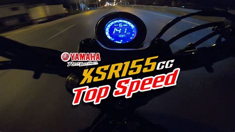 Top speed YAMAHA XSR155 | CrazyBikerThailand - YouTube