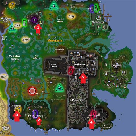 Mortytania Shooting Star Guide -OSRS - Old School Runescape Guides