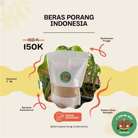 Jual Beras Porang 1 kg | Shopee Indonesia