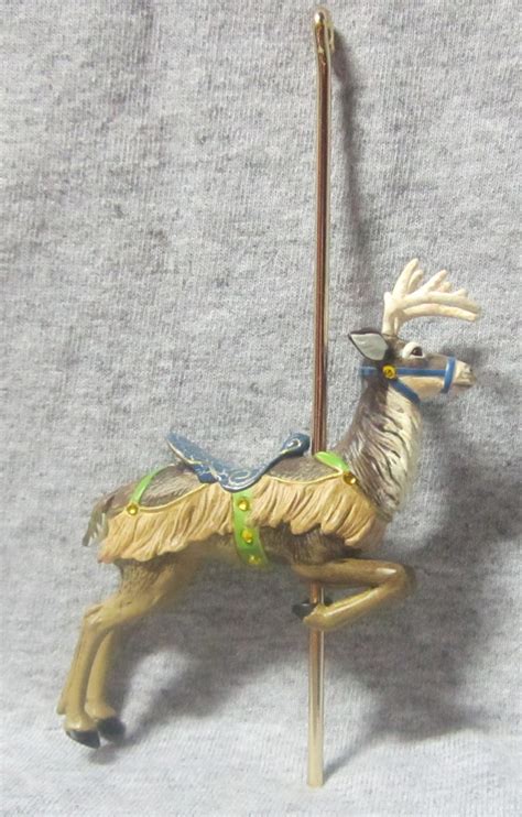 Hallmark Keepsake Christmas Ornament Carousel Ride 2006 Prancing ...