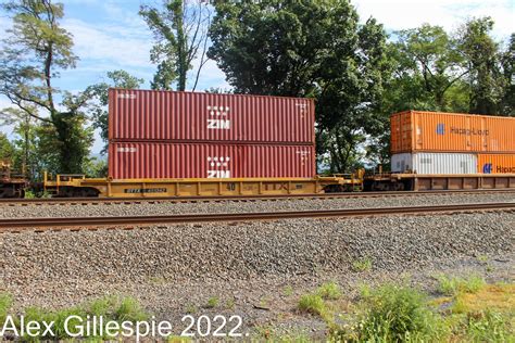 Zim Container | Zim Containers head west on the NS 21V-11 on… | Flickr