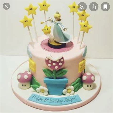 Rosalina Cake idea | Mario birthday cake, Mario birthday party, Princess birthday cake