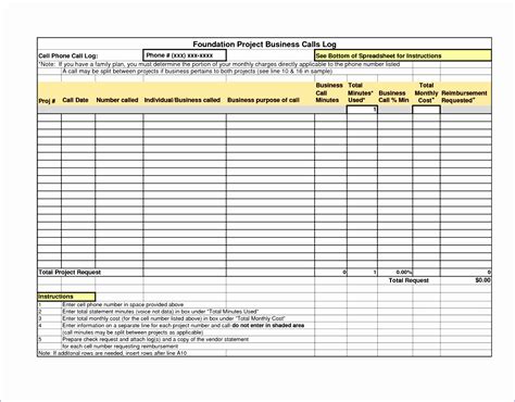 Privilege Log Template Excel