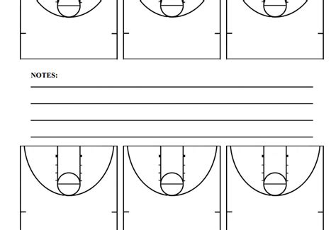 Basketball Plays Template