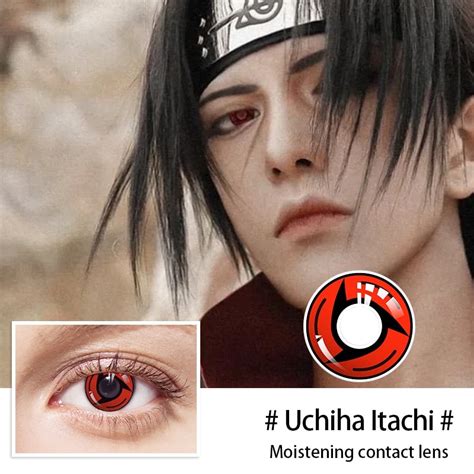 Anime Cosplay Mangekyou Itachi Sharingan Contact Lenses For, 54% OFF