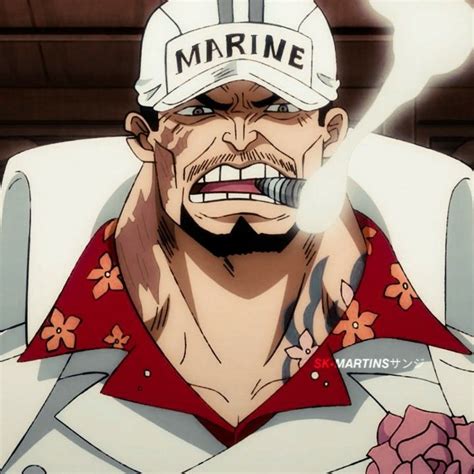 Akainu Icon | One Piece Icon | อนิเมะ, มีมตลกๆ, วันพีซ