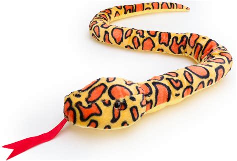 Giant Plush Snake - 180cm - Childrens Soft Toys (YELLOW) - Toyland