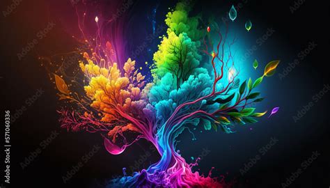 Abstract multicolor texture - HD Wallpaper Stock Illustration | Adobe Stock