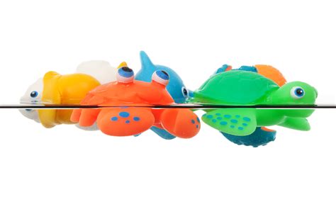 Bath Toys In Water Free Stock Photo - Public Domain Pictures