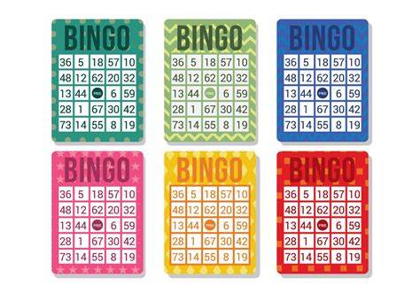 Bingo Cards Free Vector Cartones De Bingo Bingo Para Imprimir | Images and Photos finder