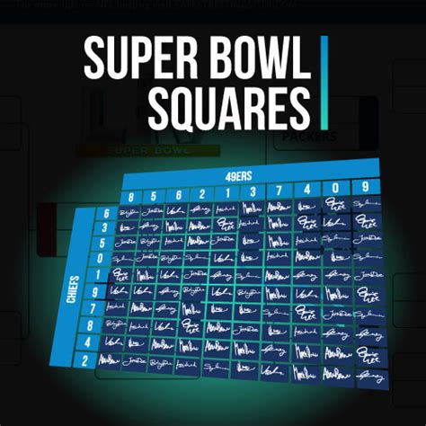 Printable 2024 Super Bowl Squares - Denni Shaina