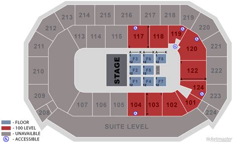 Baxter Arena Concert Seating Chart | Elcho Table