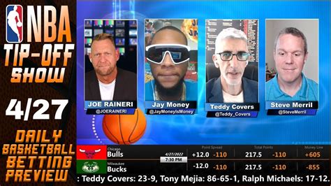 2022 NBA Playoff Picks, Predictions and Odds | Bucks vs Bulls | NBA Tip-Off Show April 27 - YouTube