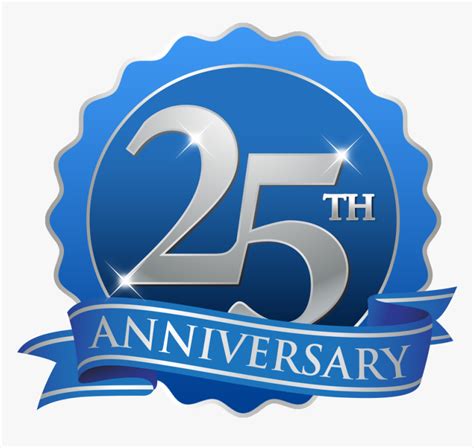 25 Anniversary Logo Png, Transparent Png - kindpng