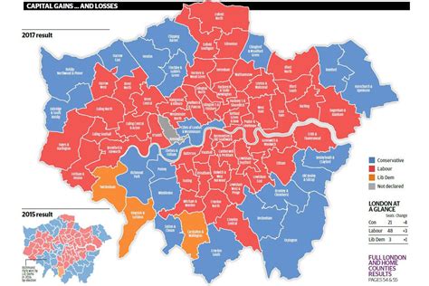 London election results map: How the capital voted as Labour makes gains thanks to surge of ...