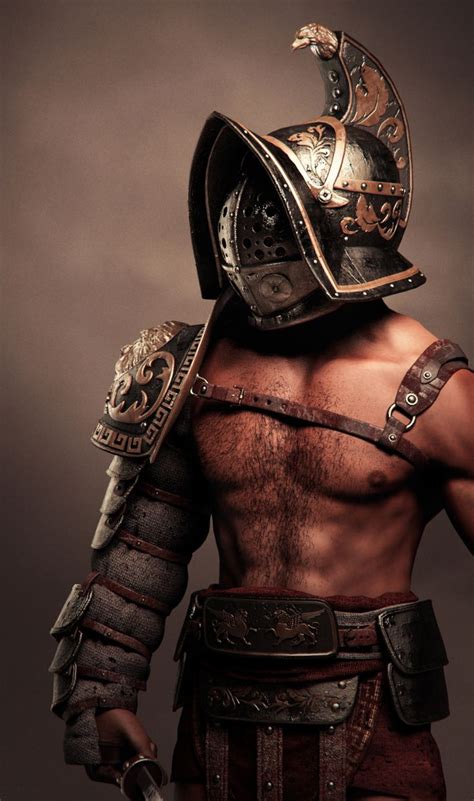 ArtStation - Gladiator, Eric Durante | Gladiator armor, Gladiator tattoo, Ancient warriors